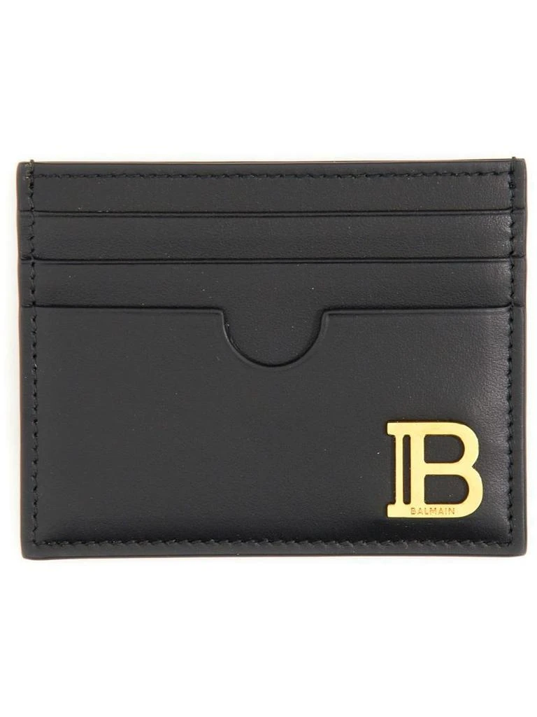 商品Balmain|Balmain Small Leather Goods in Black,价格¥1645,第1张图片