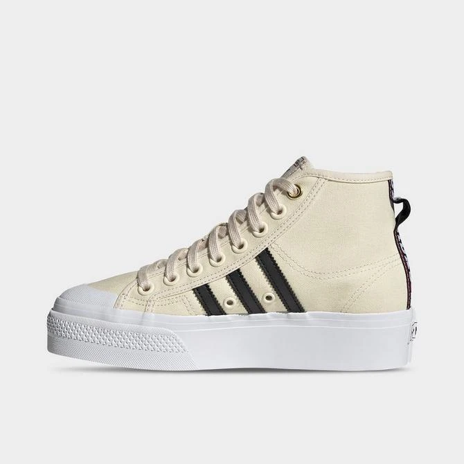 商品Adidas|Women's adidas Originals Nizza Platform Mid Casual Shoes,价格¥561,第3张图片详细描述