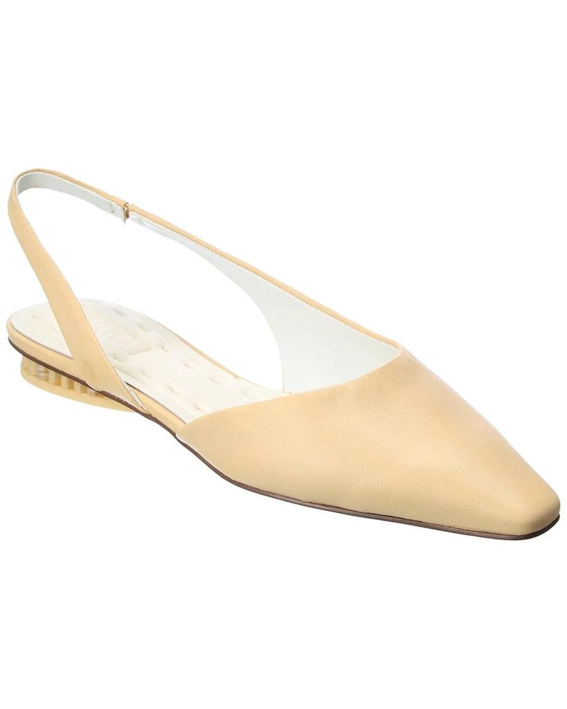 商品Franco Sarto|Franco Sarto Riva Leather Slingback Flat,价格¥398,第1张图片