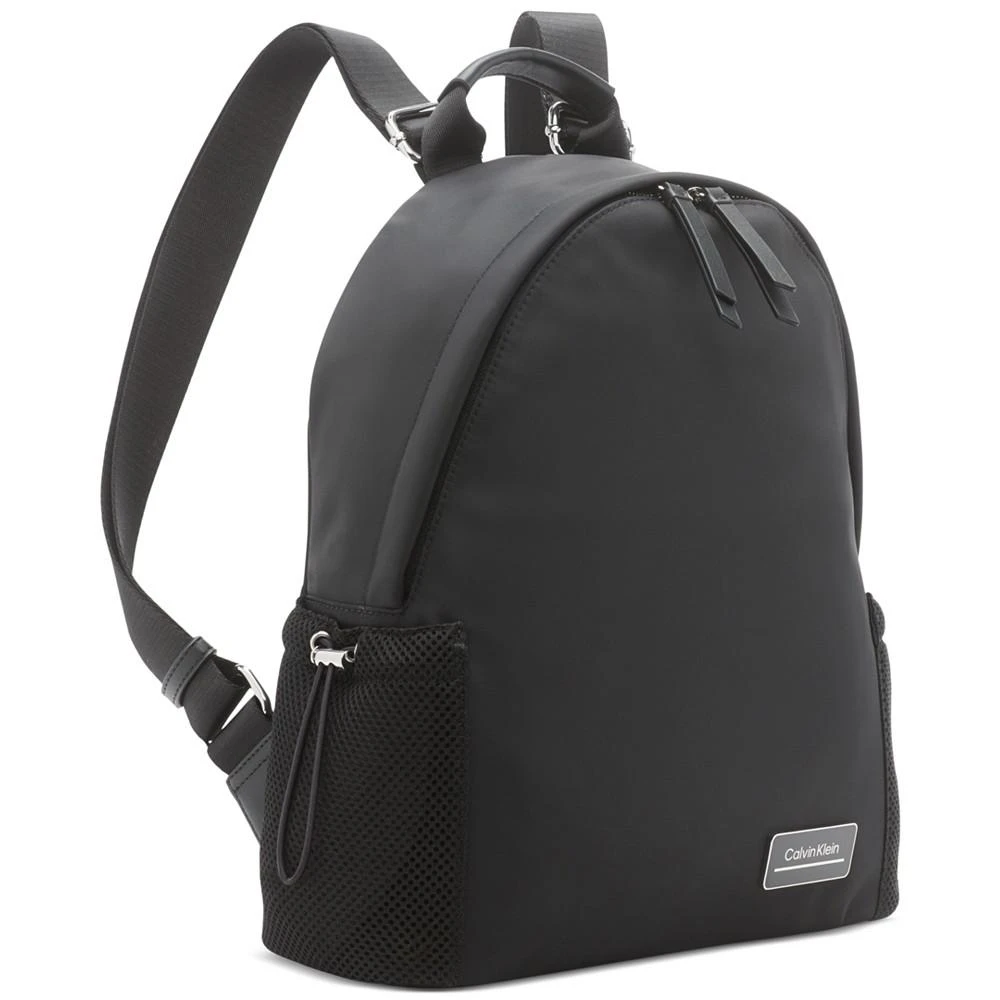 商品Calvin Klein|Jessie Mesh Side Pocket Nylon Backpack,价格¥1324,第3张图片详细描述