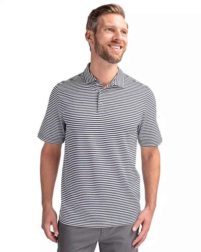 Polo à manches courtes rayé piqué Virtue pour homme image 2