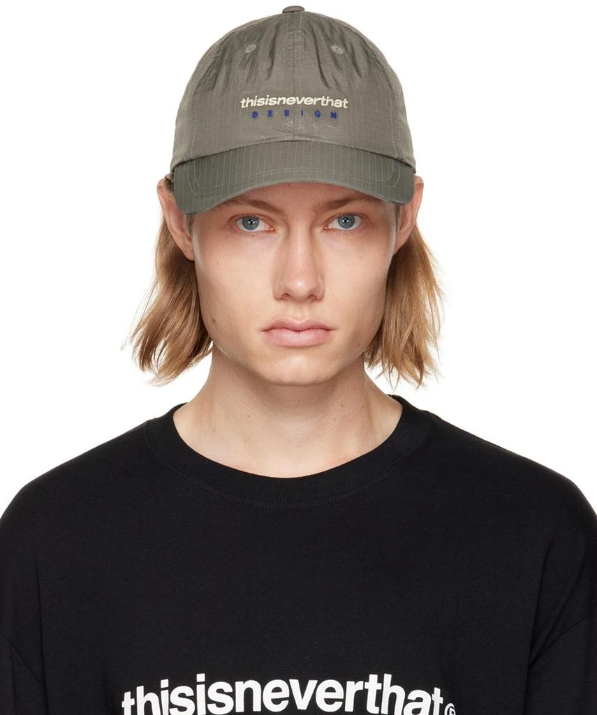 商品thisisneverthat|Taupe DSN Logo Cap,价格¥122,第1张图片