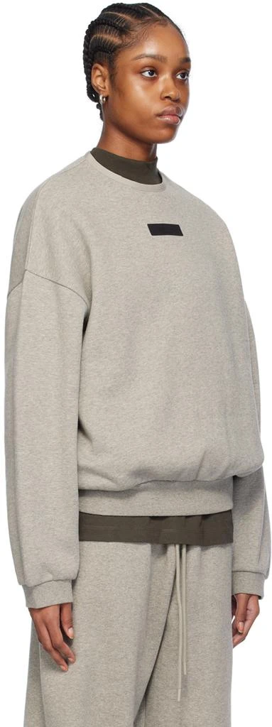 商品Essentials|Gray Crewneck Sweatshirt,价格¥663,第2张图片详细描述