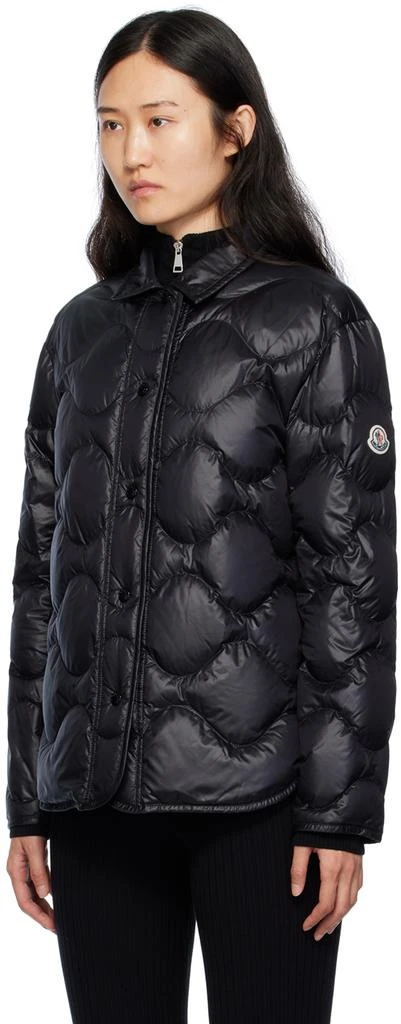 商品Moncler|Black Quilted Down Jacket,价格¥6726,第4张图片详细描述
