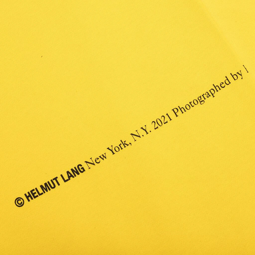 商品Helmut Lang|Helmut Lang New York Postcard Hoodie - Taxi Yellow,价格¥1565,第4张图片详细描述