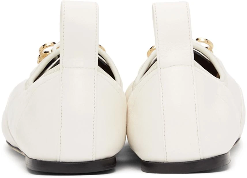 商品Loewe|White Anagram Soft Derbys,价格¥8605,第4张图片详细描述