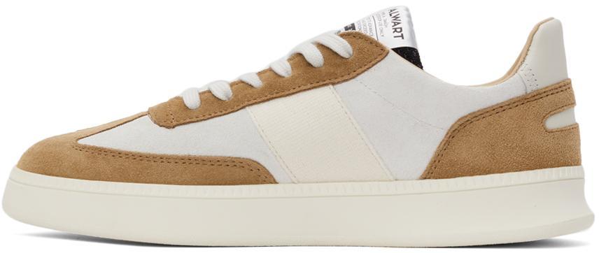 商品Spalwart|Tan & Off-White Suede Smash Low (WS) Sneakers,价格¥2996,第5张图片详细描述