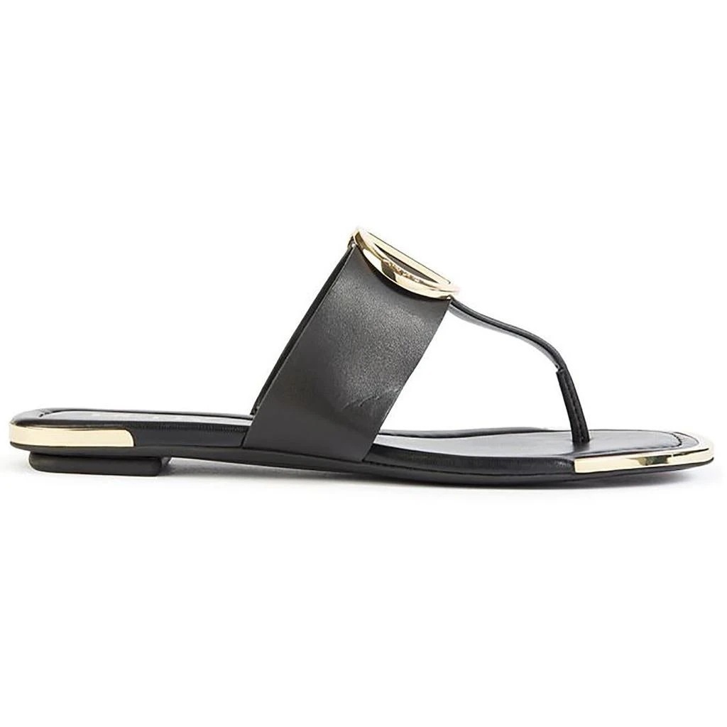 商品DKNY|Halcott  Womens Leather Sandals Flip-Flops,价格¥244,第4张图片详细描述