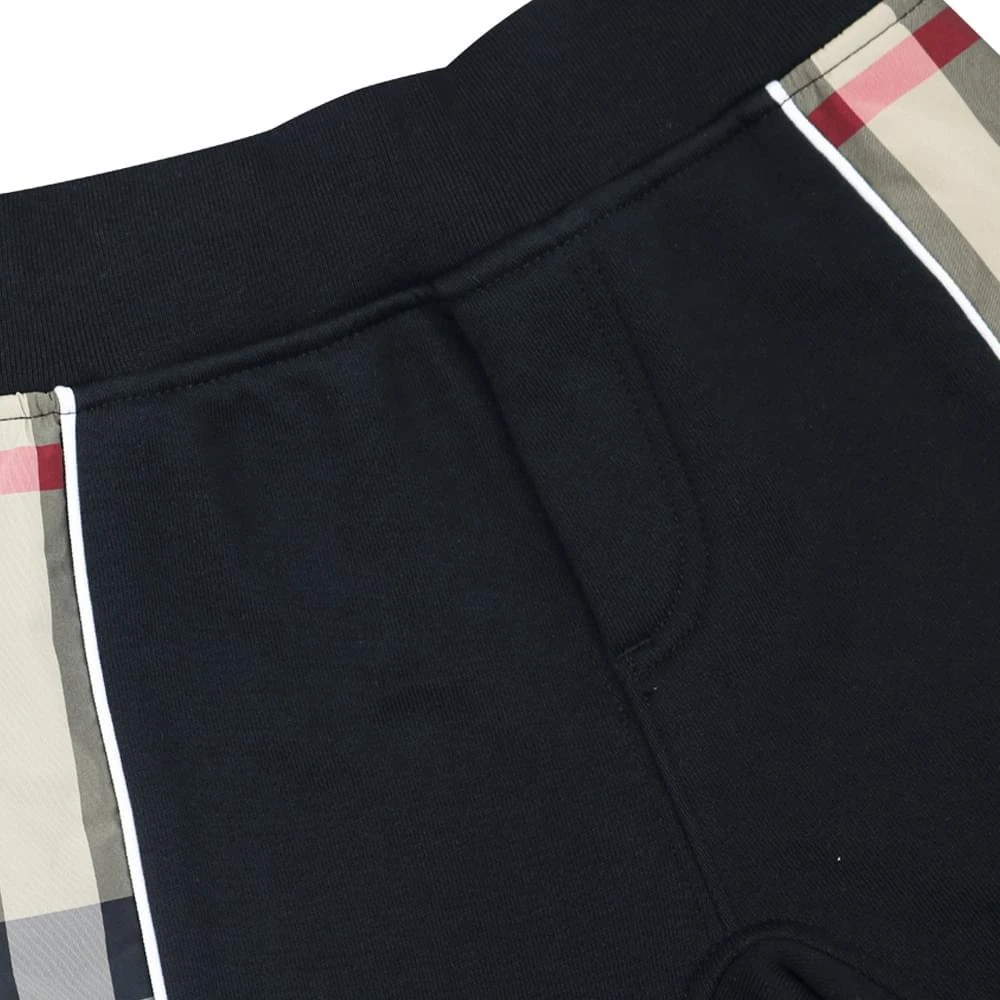 商品Burberry|Black Graham Baby Shorts,价格¥902,第3张图片详细描述