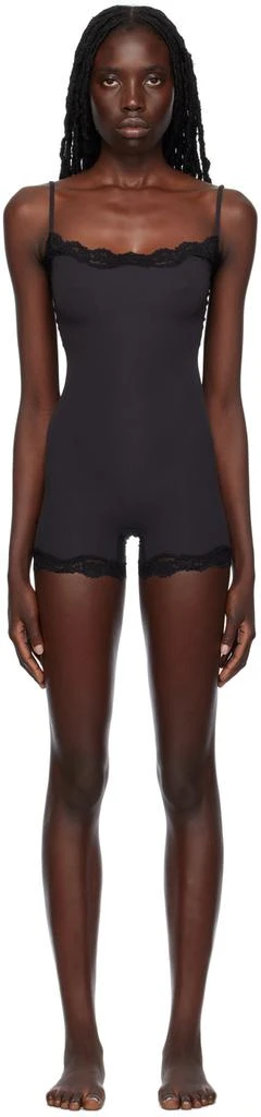 商品SKIMS|Black Fits Everybody Jumpsuit,价格¥516,第1张图片