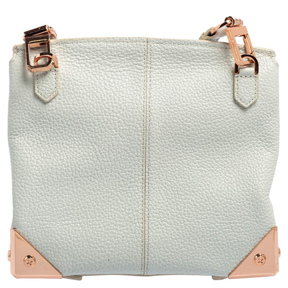 Alexander Wang Pale Blue Leather Small Marion Shoulder Bag商品第4张图片规格展示