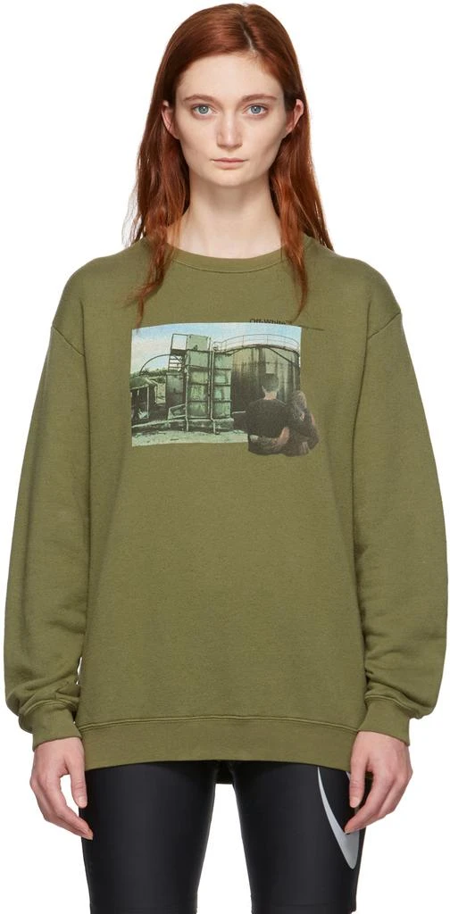 商品Off-White|Green Hug Long Sweatshirt,价格¥1241,第1张图片