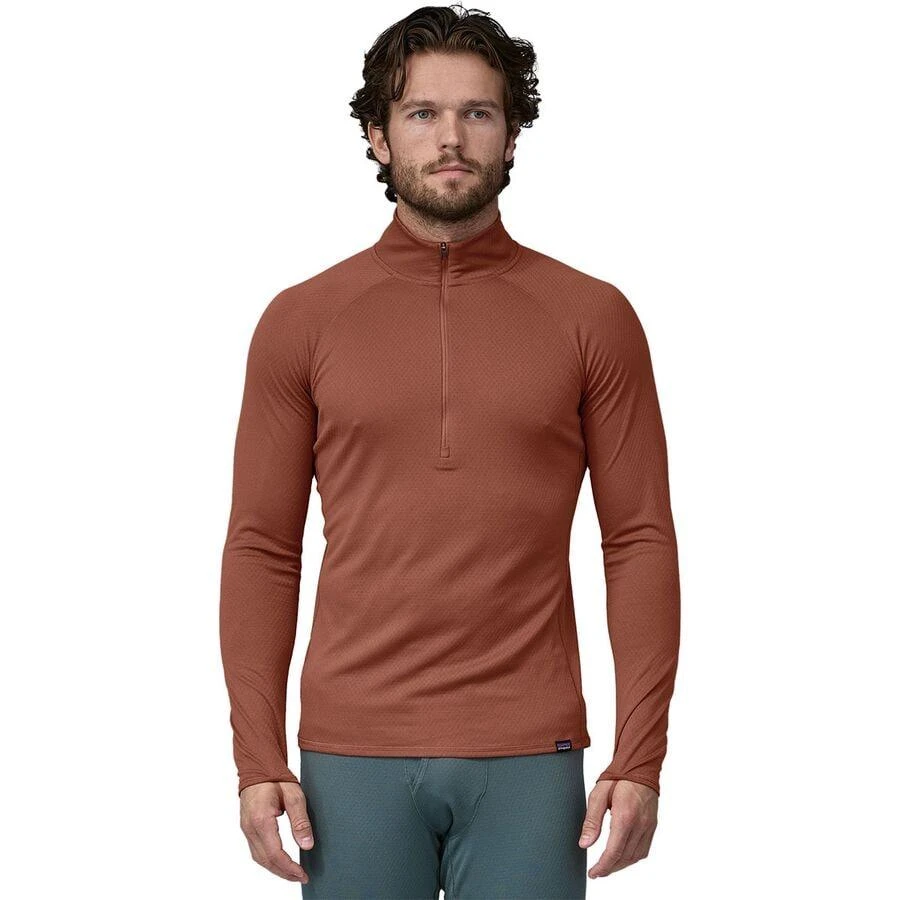 商品Patagonia|Capilene Midweight Zip-Neck Top - Men's,价格¥512,第1张图片