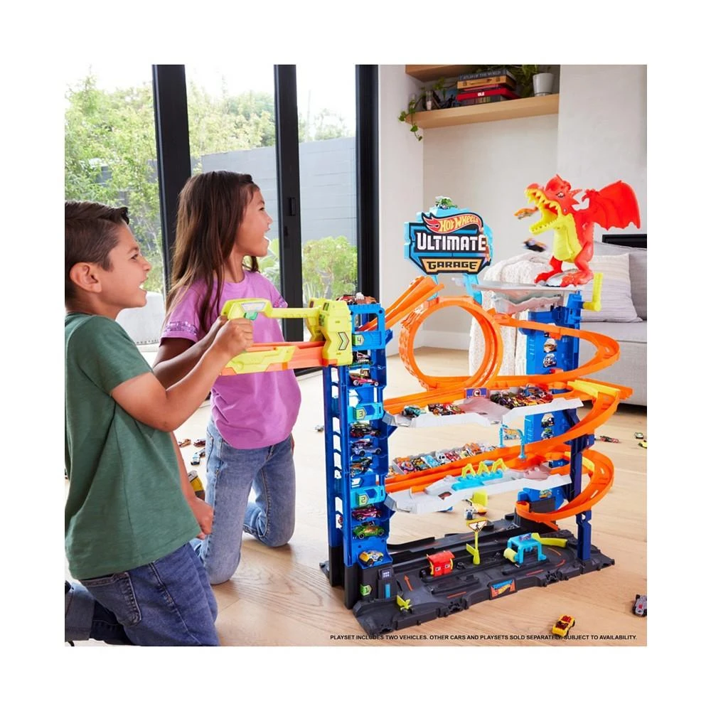 商品Hot Wheels|City Ultimate Garage Playset with 2 Die-Cast Cars, Toy Storage For 50 Plus Cars,价格¥882,第4张图片详细描述