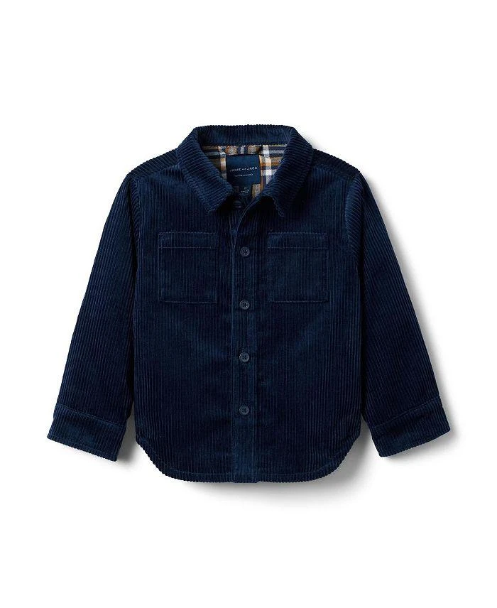 商品Janie and Jack|Boys' Cord Shacket - Baby, Little Kid, Big Kid,价格¥484,第1张图片