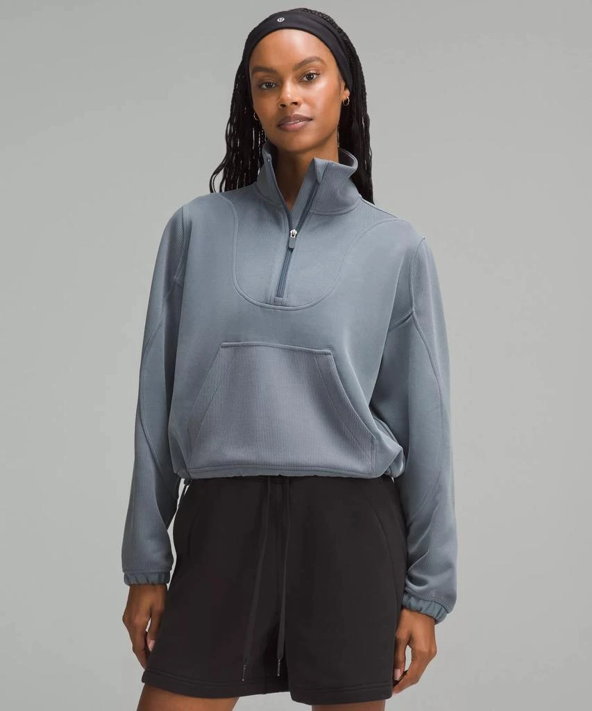 商品Lululemon|Brushed Softstreme Ribbed Half Zip,价格¥972,第5张图片详细描述