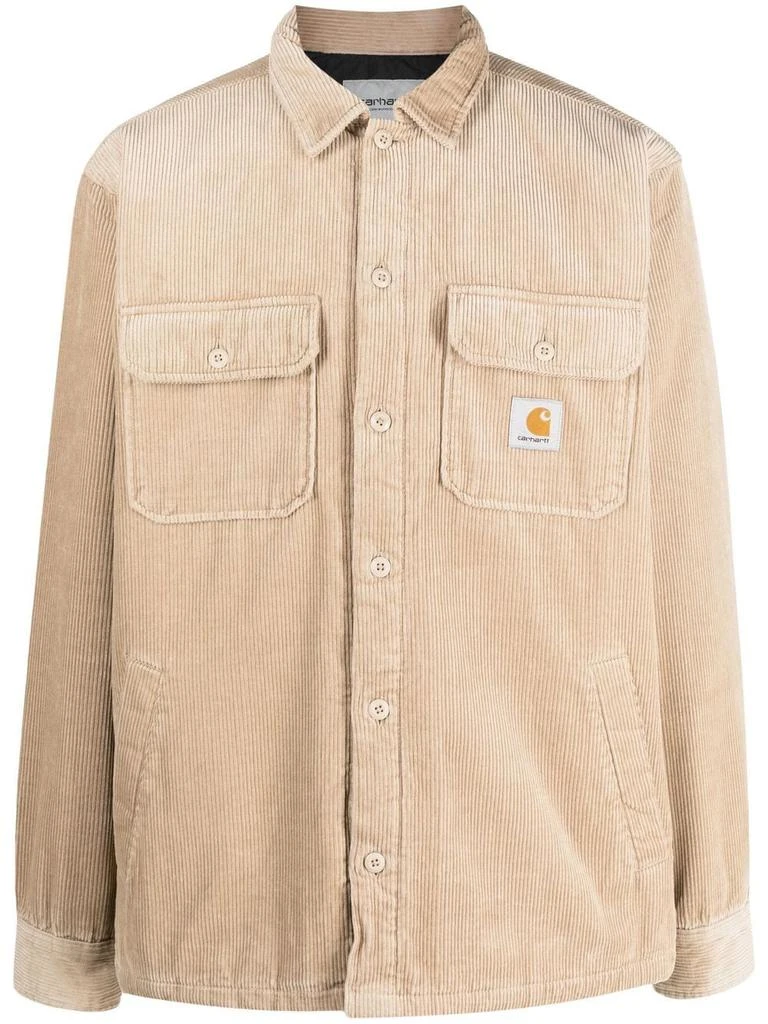商品Carhartt WIP|CARHARTT WIP Logo-patch shirt jacket,价格¥884,第1张图片