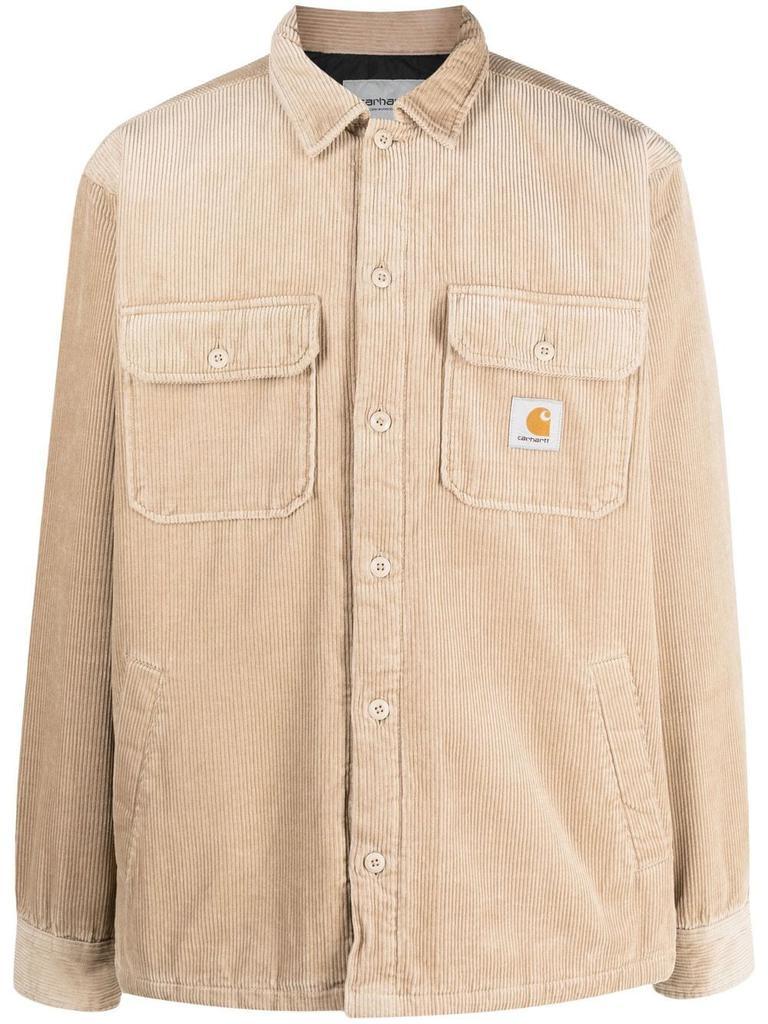 商品Carhartt WIP|CARHARTT WIP Logo-patch shirt jacket,价格¥923,第1张图片