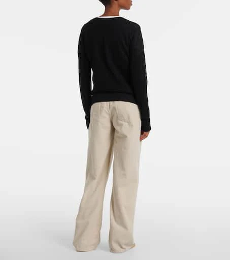 商品The Row|Jheel linen and cotton-blend cardigan,价格¥15076,第3张图片详细描述