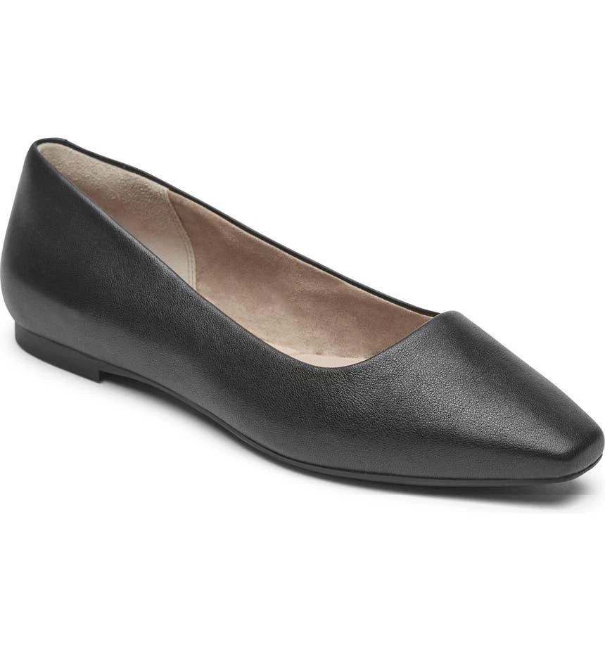商品Rockport|Laylani Tapered Toe Flat,价格¥488,第1张图片