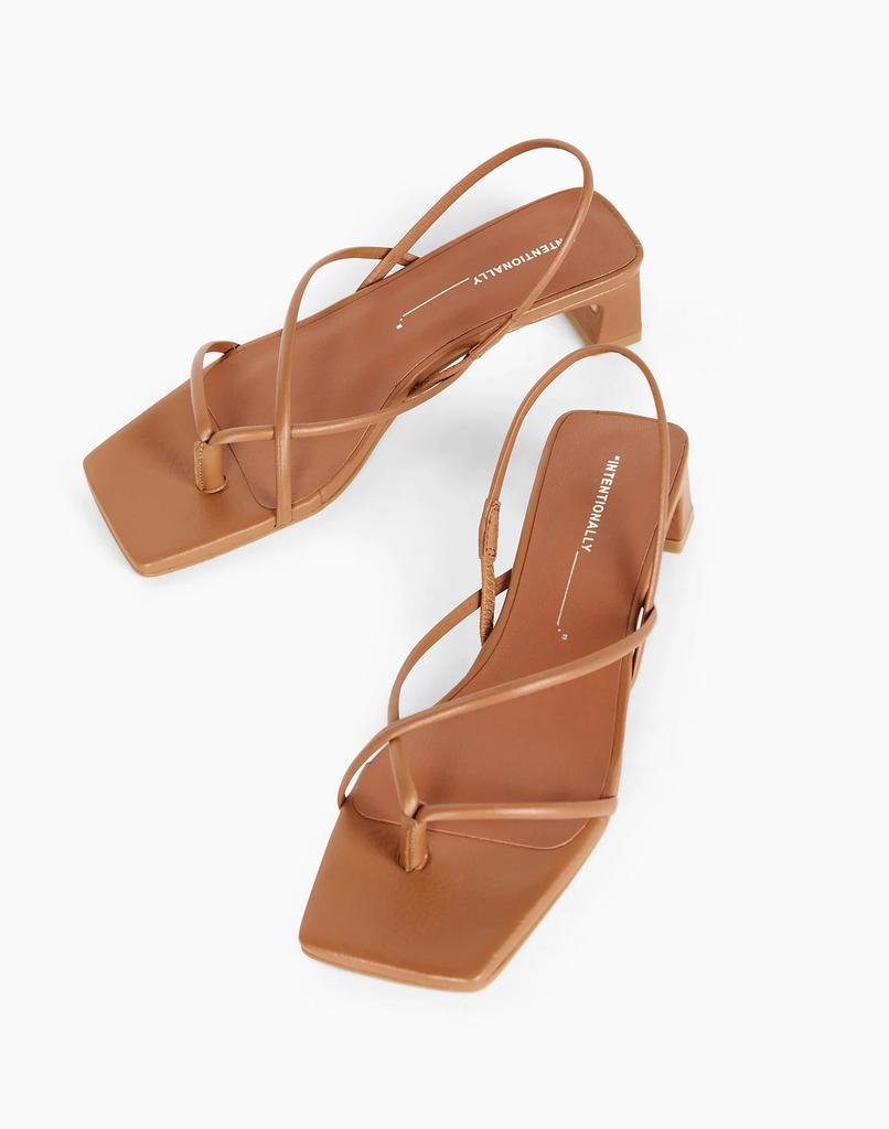 商品Madewell|Intentionally Blank Leather Freya Sandals,价格¥1318,第6张图片详细描述