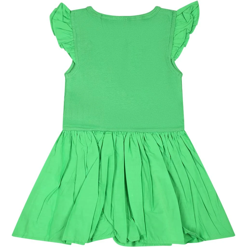 商品MOLO|Green Dress For Baby Girl,价格¥617,第2张图片详细描述