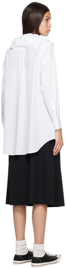商品Comme des Garcons|白色荷叶边衬衫,价格¥5246,第5张图片详细描述