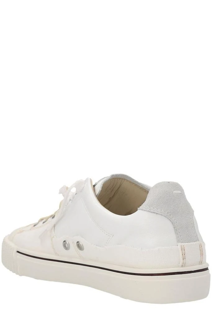 商品MAISON MARGIELA|Maison Margiela Round-Toe Lace-Up Sneakers,价格¥2398,第2张图片详细描述