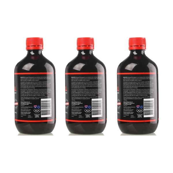 澳洲进口 Swisse 斯维思 梅子味叶绿素液 抗氧化 500ml*3商品第2张图片规格展示