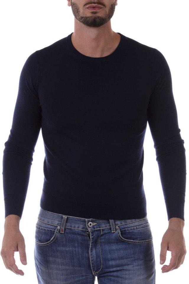 Burberry Long-Sleeved Crewneck Knitted Jumper商品第1张图片规格展示