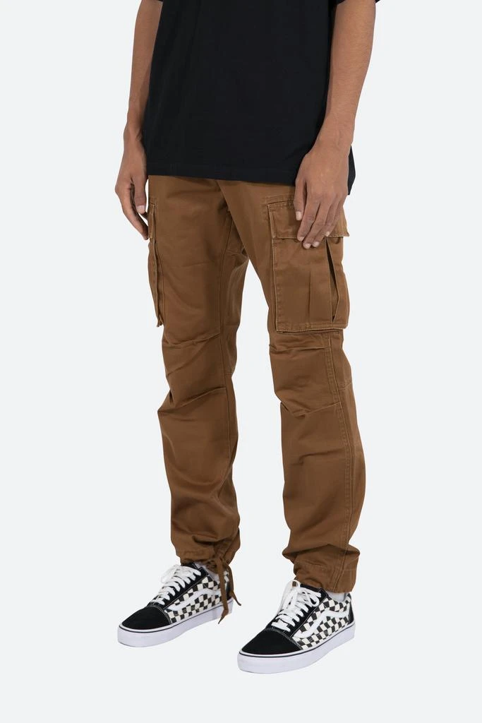 商品MNML|Vintage Twill Cargo Pants - Brown,价格¥242,第2张图片详细描述