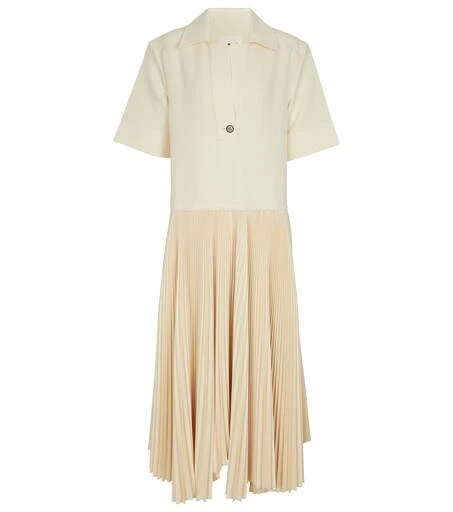 商品Jil Sander|褶裥中长连衣裙,价格¥7169,第1张图片