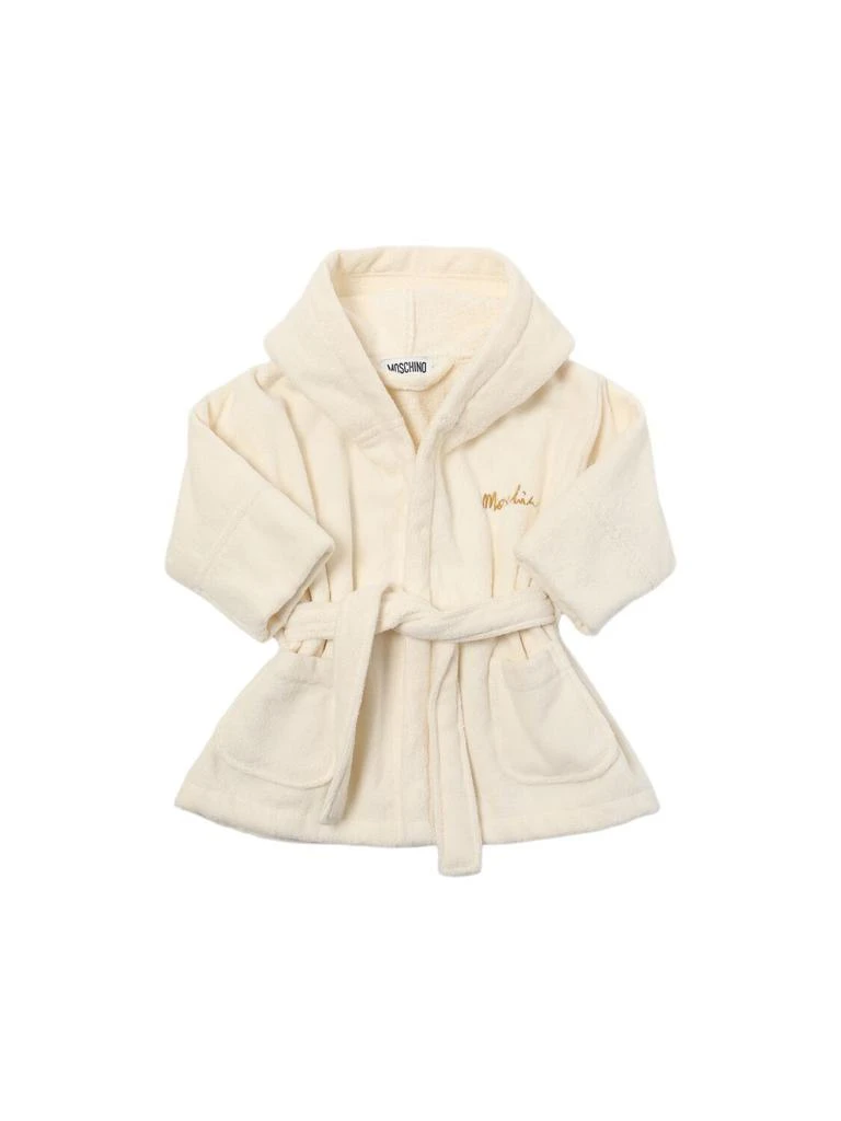 商品Moschino|Cotton Terry Bathrobe,价格¥745,第1张图片