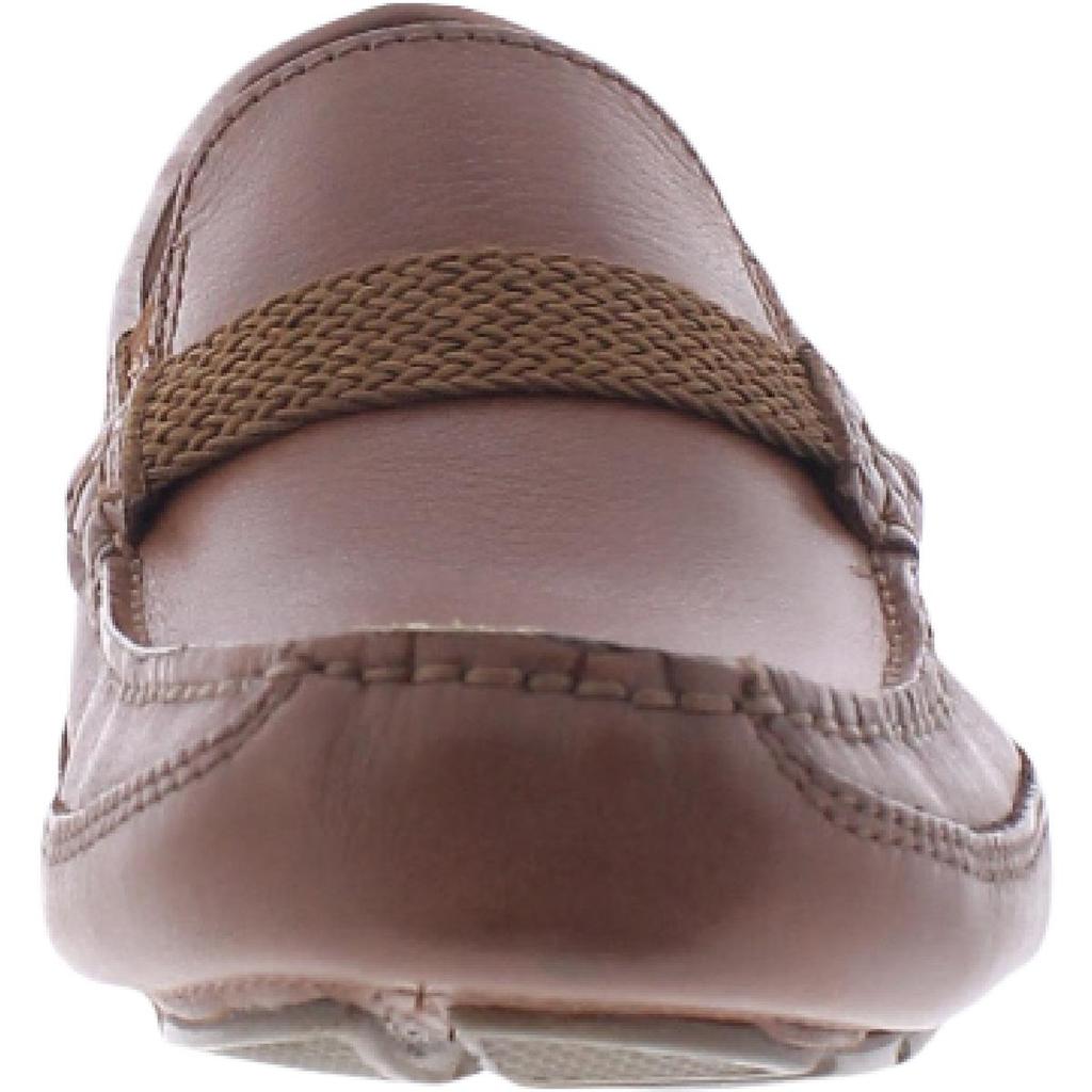 Markman Brace Mens Leather Comfort Loafers商品第2张图片规格展示