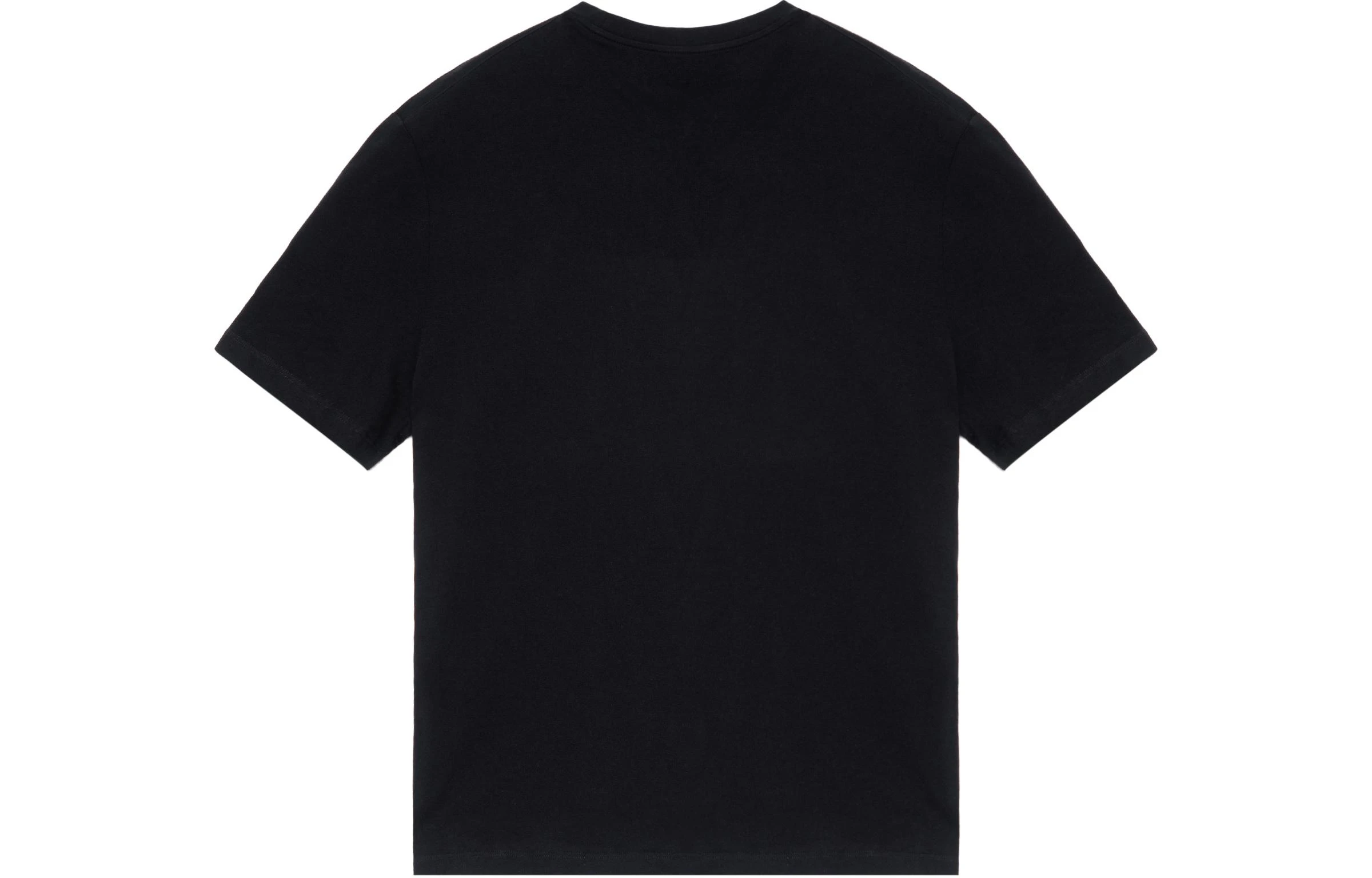 商品[国内直发] Celine|赛琳 纯色Logo印花圆领宽松短袖T恤 男款 黑色,价格¥4122,第5张图片详细描述