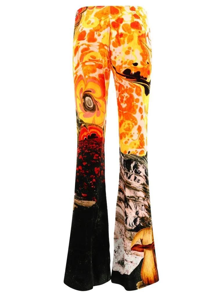 商品Acne Studios|Acne Studios Graphic Printed High Waist Trousers,价格¥1893,第2张图片详细描述