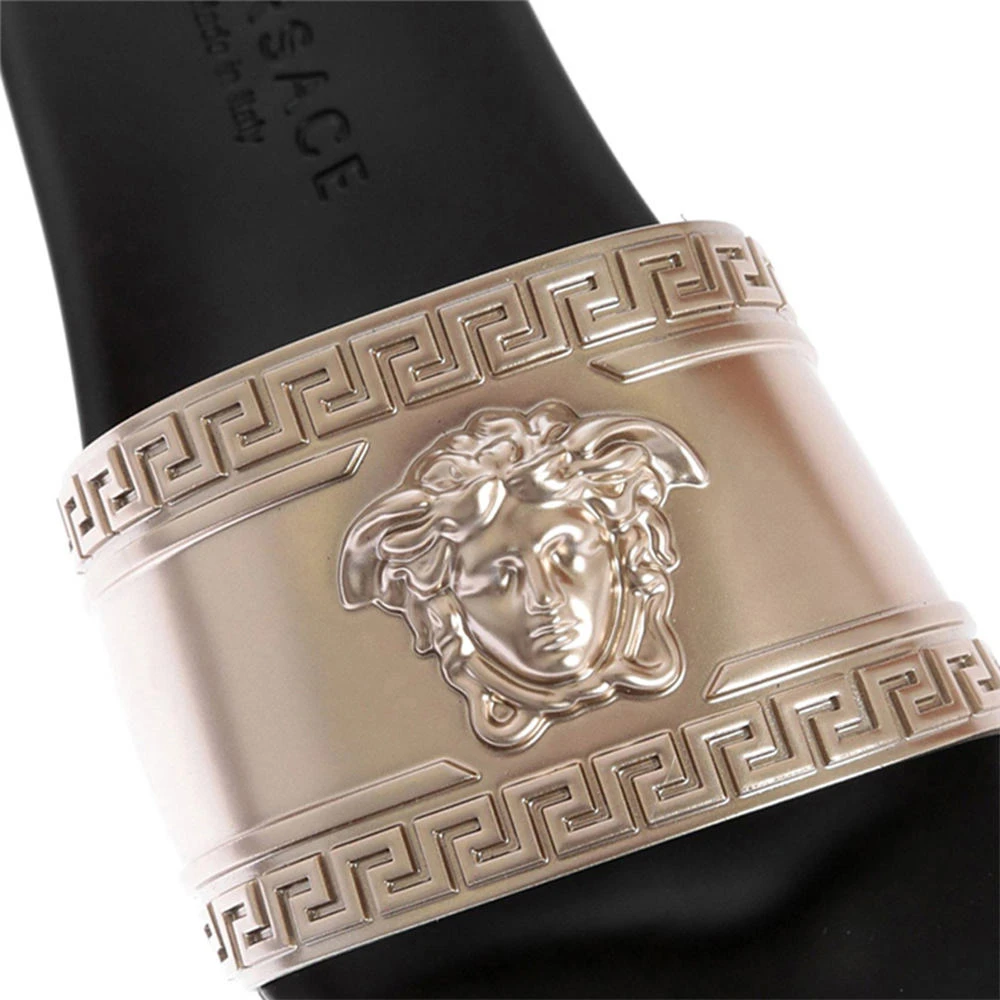 VERSACE 男士金色橡胶海拖鞋 DSU5883-DG0LG-D914 商品