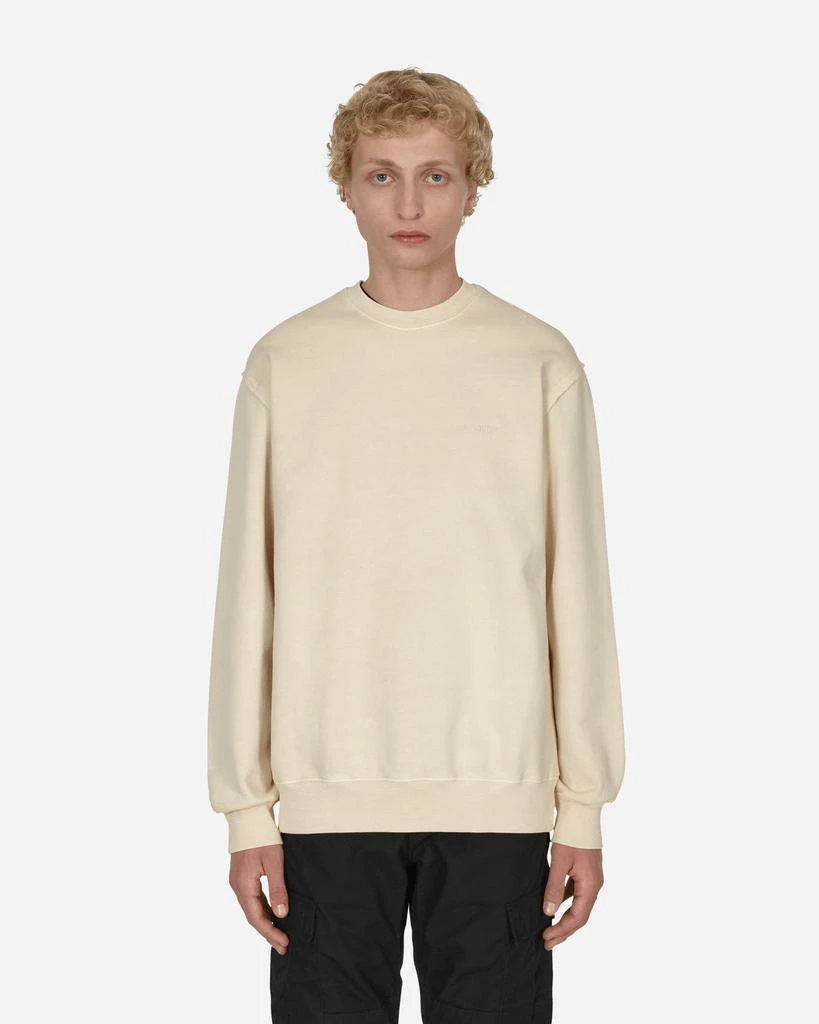 商品Carhartt|Marfa Crewneck Sweatshirt Beige,价格¥360,第1张图片