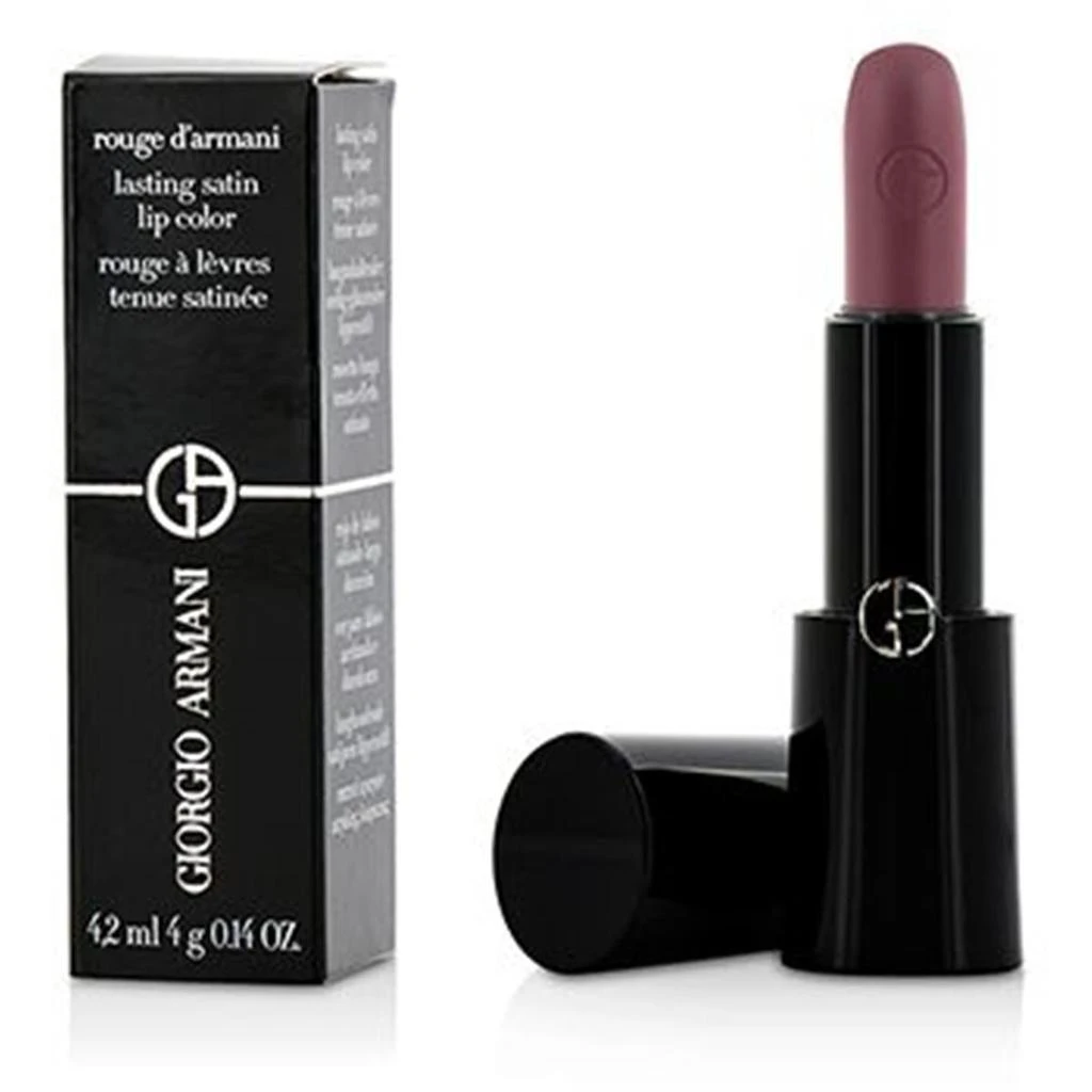 商品Giorgio Armani|Giorgio Armani 202798 0.14 oz Rouge D Armani Lasting Satin Lip Color - No.600 Front Row,价格¥363,第1张图片