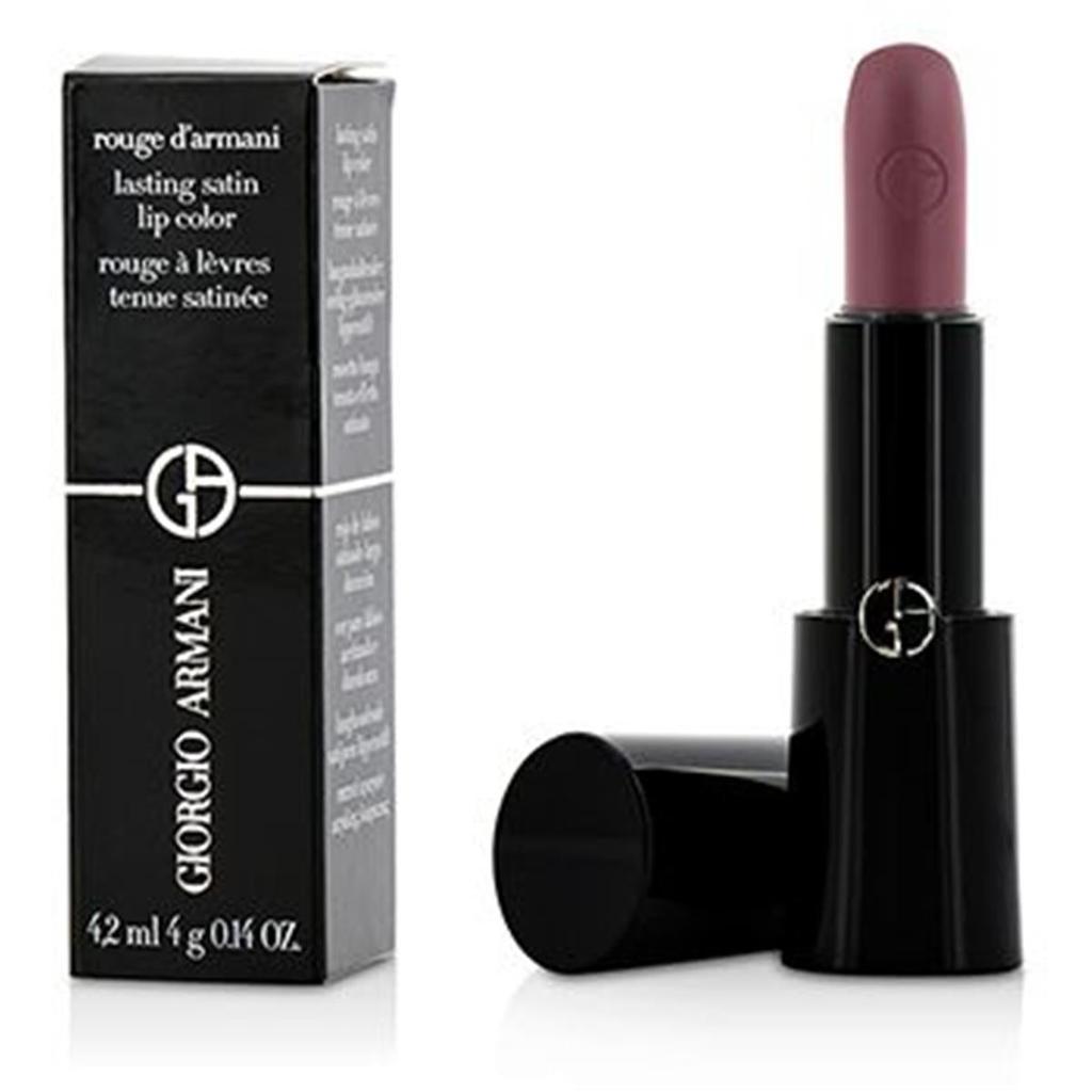 商品Giorgio Armani|Giorgio Armani 202798 0.14 oz Rouge D Armani Lasting Satin Lip Color - No.600 Front Row,价格¥337,第1张图片