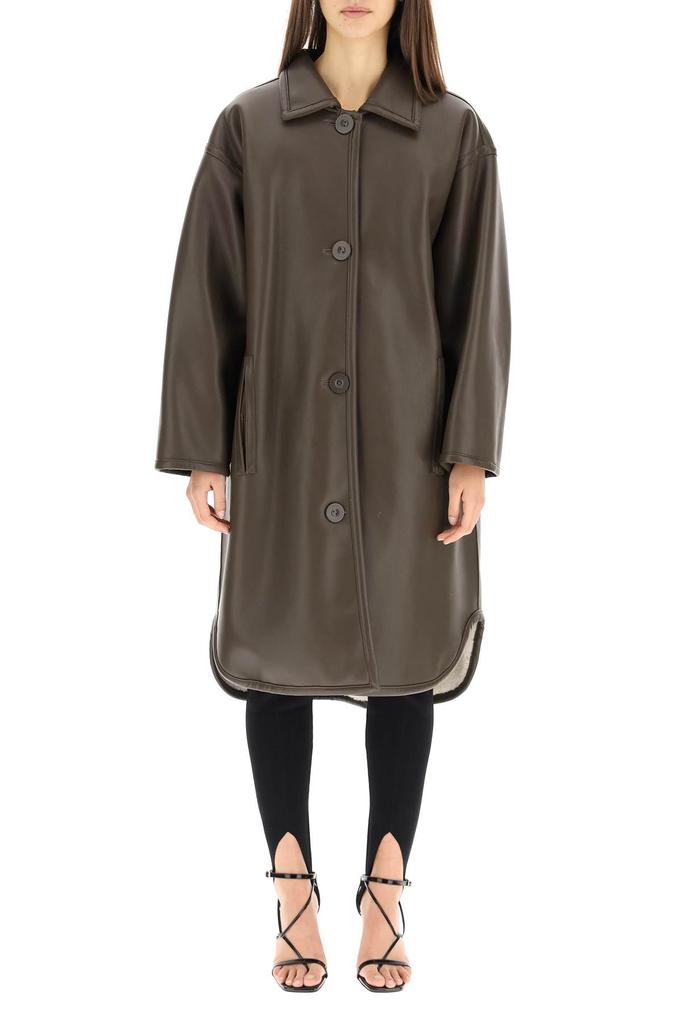 Stand gisla reversible coat in eco-sheepskin商品第2张图片规格展示