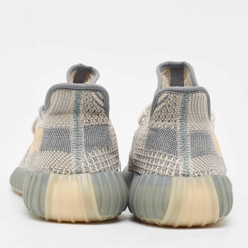 商品YEEZY|Yeezy x Adidas Grey/Beige Knit Fabric Boost 350 V2 Israfil Sneakers Size 49 1/3,价格¥1518,第5张图片详细描述