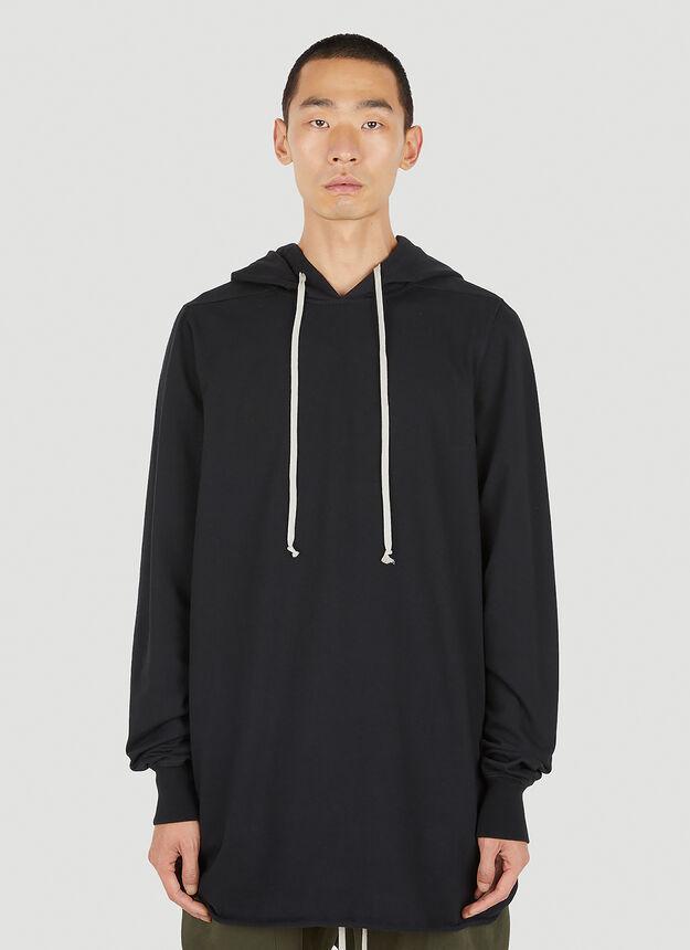 商品Rick Owens|Pullover Hooded Sweatshirt in Black,价格¥3180,第1张图片