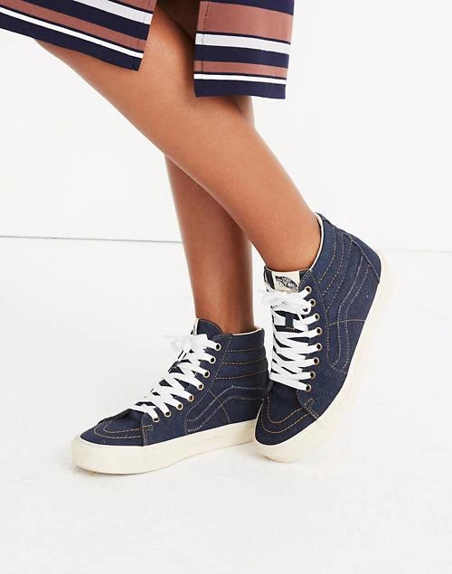 商品Madewell|Madewell x Vans® Sk8-Hi 男女同款高帮休闲鞋,价格¥317,第4张图片详细描述