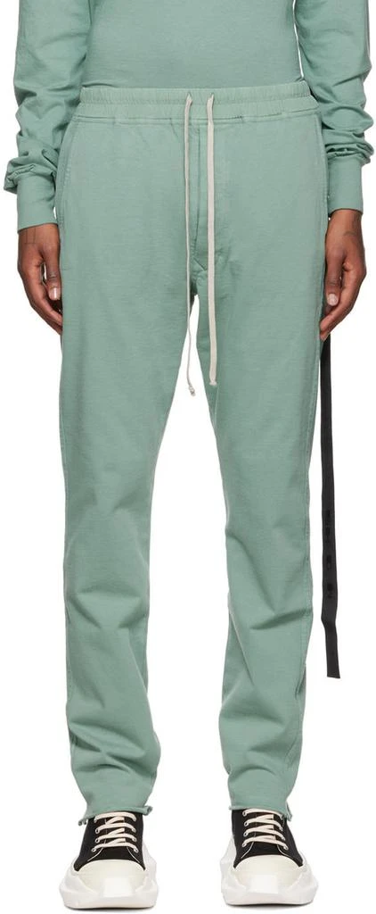 商品Rick Owens|Green Berlin Lounge Pants,价格¥1456,第1张图片