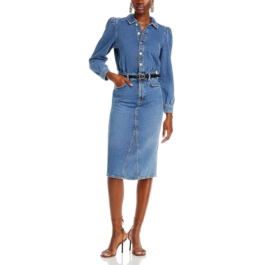 商品Rails|Beverly Womens Denim Midi Shirtdress,价格¥1022,第1张图片