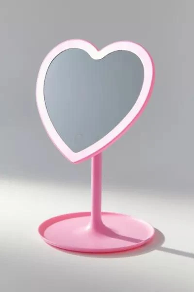 商品Urban Outfitters|UO Heartbeat Makeup Vanity Mirror,价格¥124,第2张图片详细描述