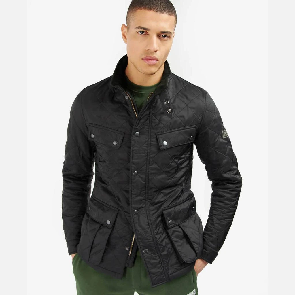 商品Barbour|Barbour International Tourer Ariel Polarquilt Shell Jacket,价格¥1697,第1张图片