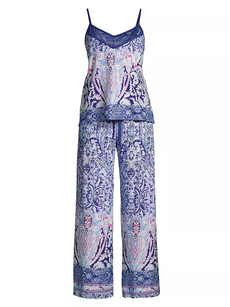 商品In Bloom|Nora Paisley Cami Pajamas,价格¥383,第1张图片