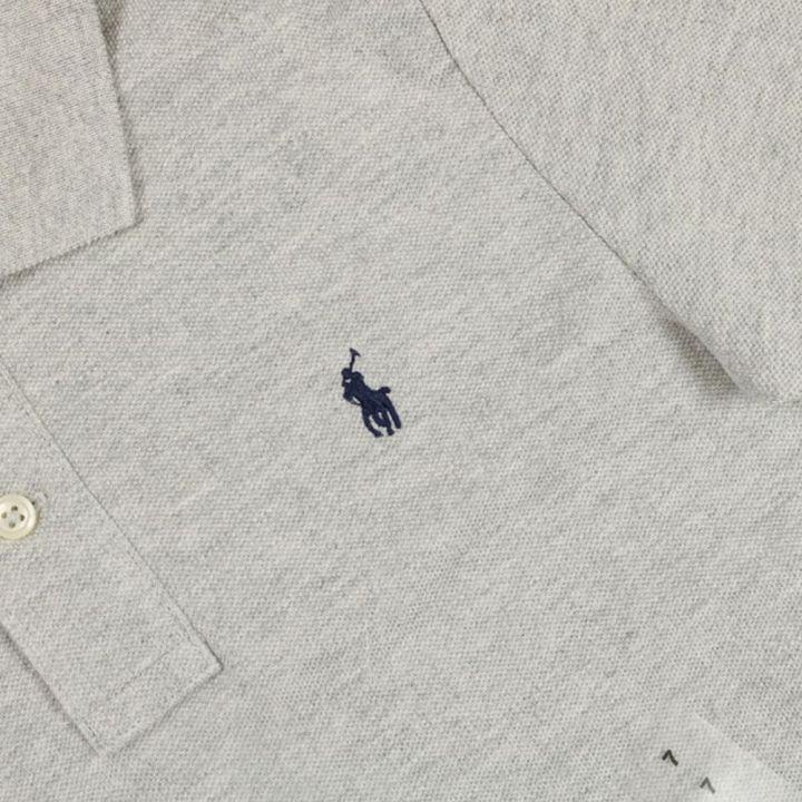 Cotton Grey Polo Shirt商品第2张图片规格展示